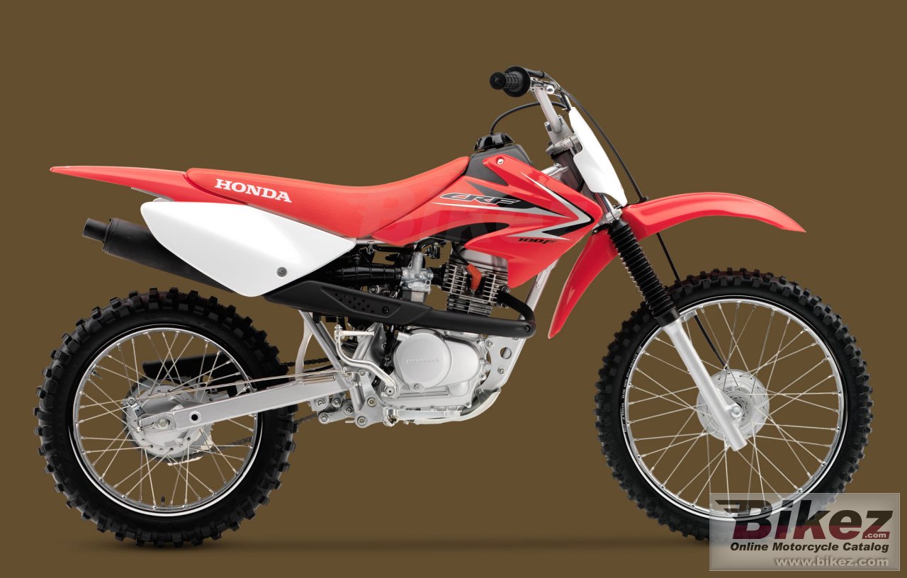 Honda CRF100F poster